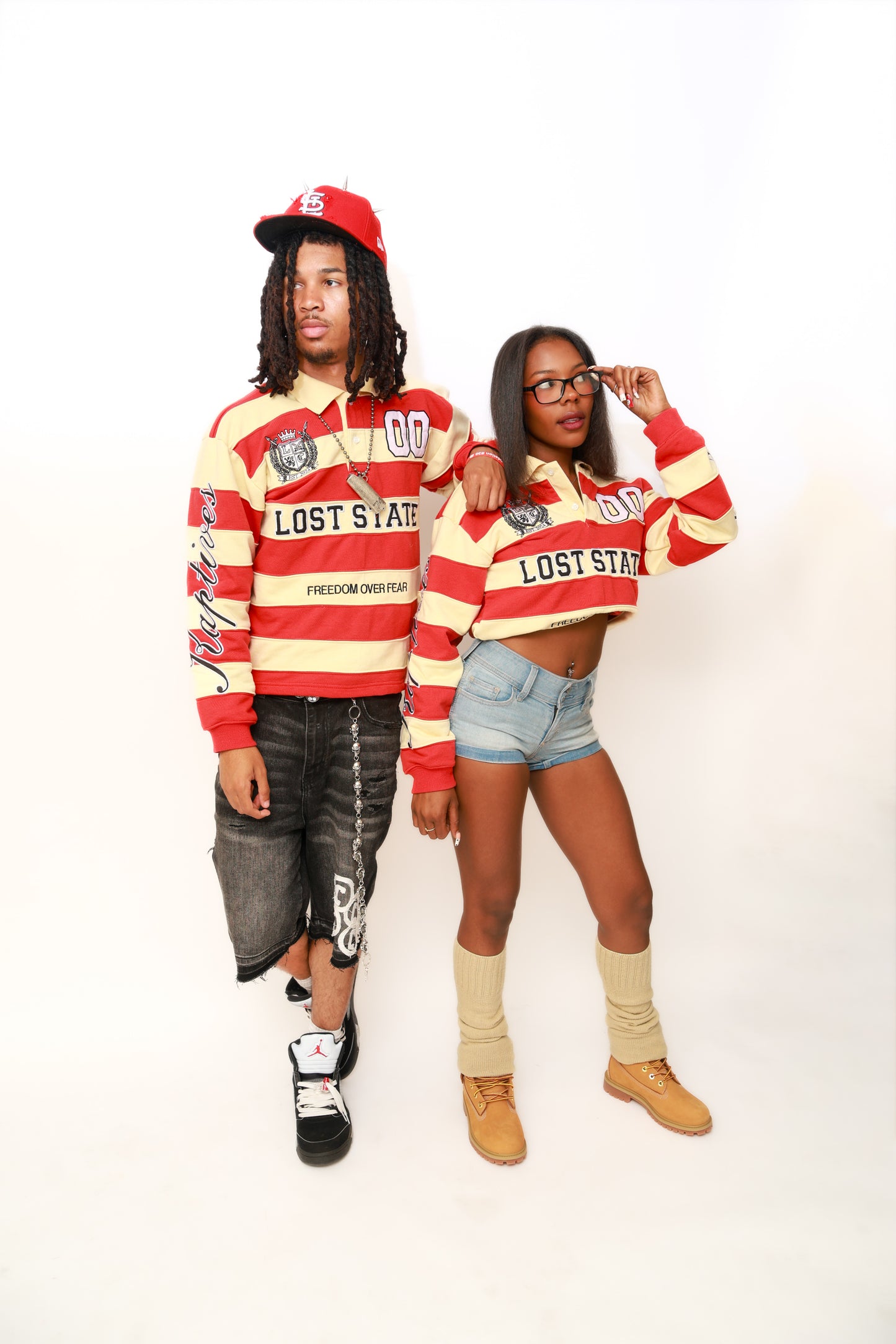 Lost State “Freedom Over Fear” Rugby Polo