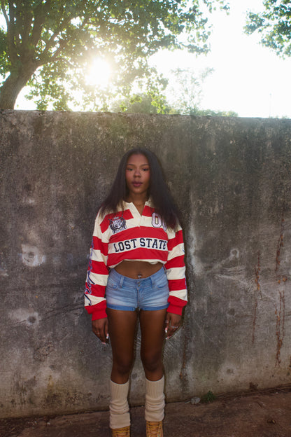 Lost State “Freedom Over Fear” Rugby Polo